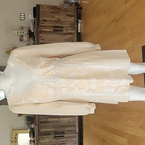 Little Mistress Floral Embroidered and Lace dress